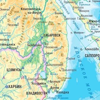 Хабаровск какое море рядом