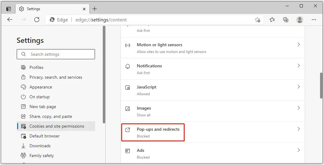 Как отключить блокировщик в microsoft edge. Всплывающие окна в edge. как выключить блокировщик рекламы в edge. как убрать всплывающие окна в браузере microsoft edge. edge заблокированы всплывающие окна.