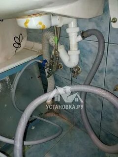 Подсоединить стиральную машину ванной