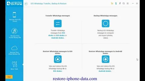 Dr fone whatsapp transfer