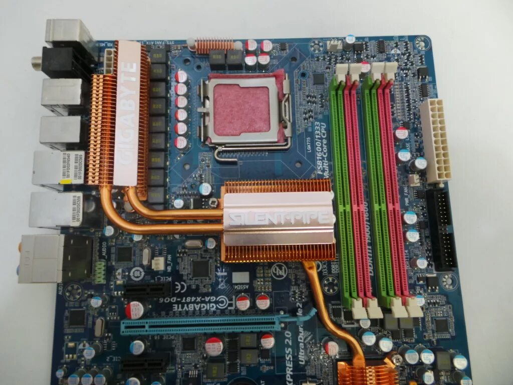 Купить материнскую плату 775 сокет. Gigabyte ga-x48t-dq6. Ga-x48-dq6. Gigabyte 775 сокет. Материнская плата Gigabyte x48-dq6.