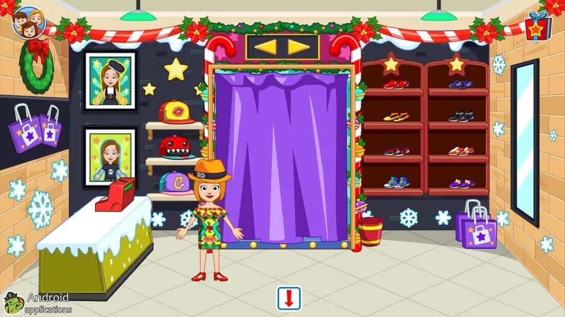 My games shop. Игра my Town торговый центр. My Town торговый Пассаж. Той Таун магазин. Шоп игра.