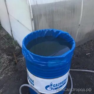 В бочку входит