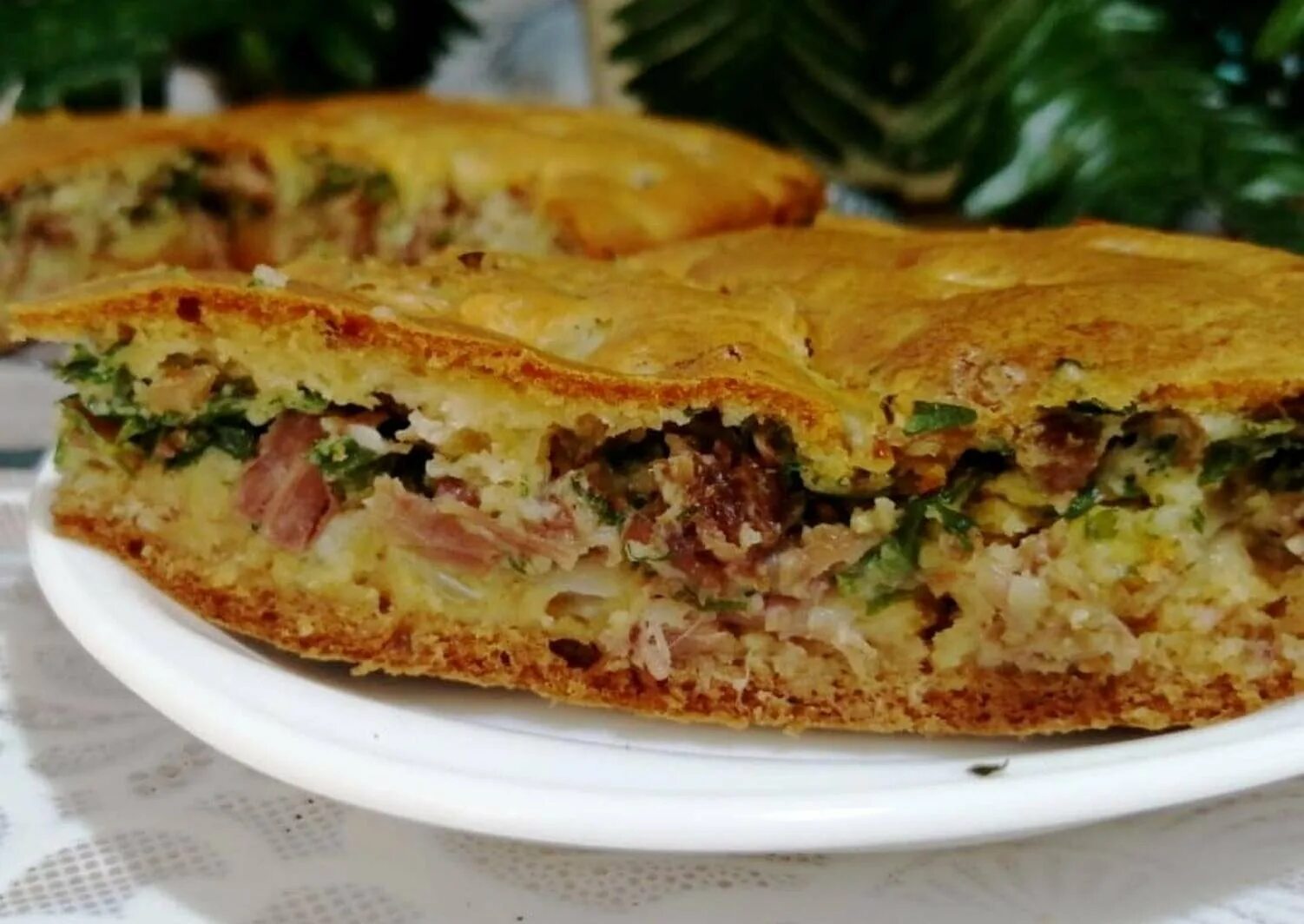 Как приготовить пирог с мясом в духовке. Калинина наталья заливной пирог. заливной пирог с мясом. заливной порог с мясом. заливнои. пирог с мя сом.