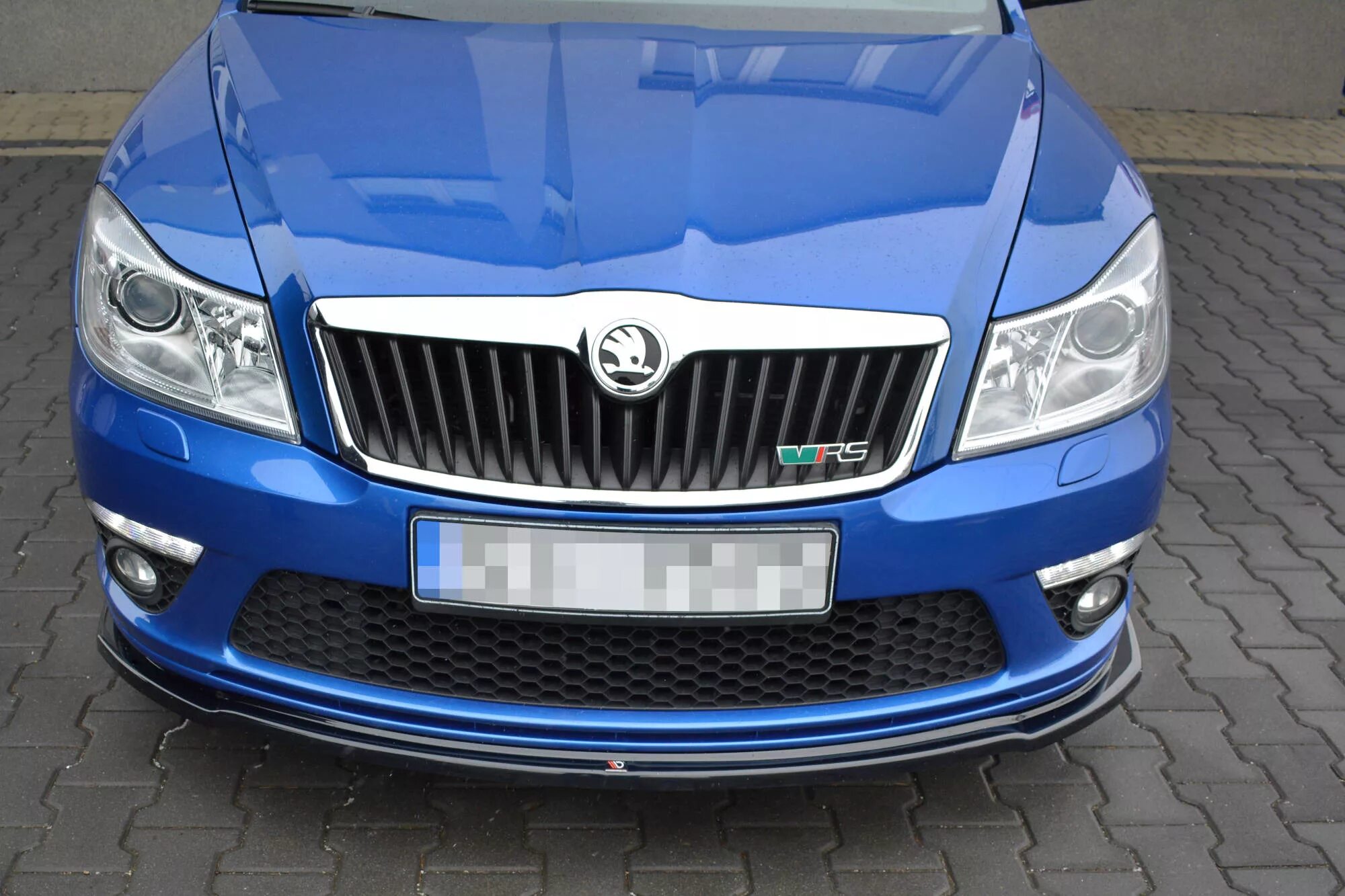 Передний бампер skoda octavia rs