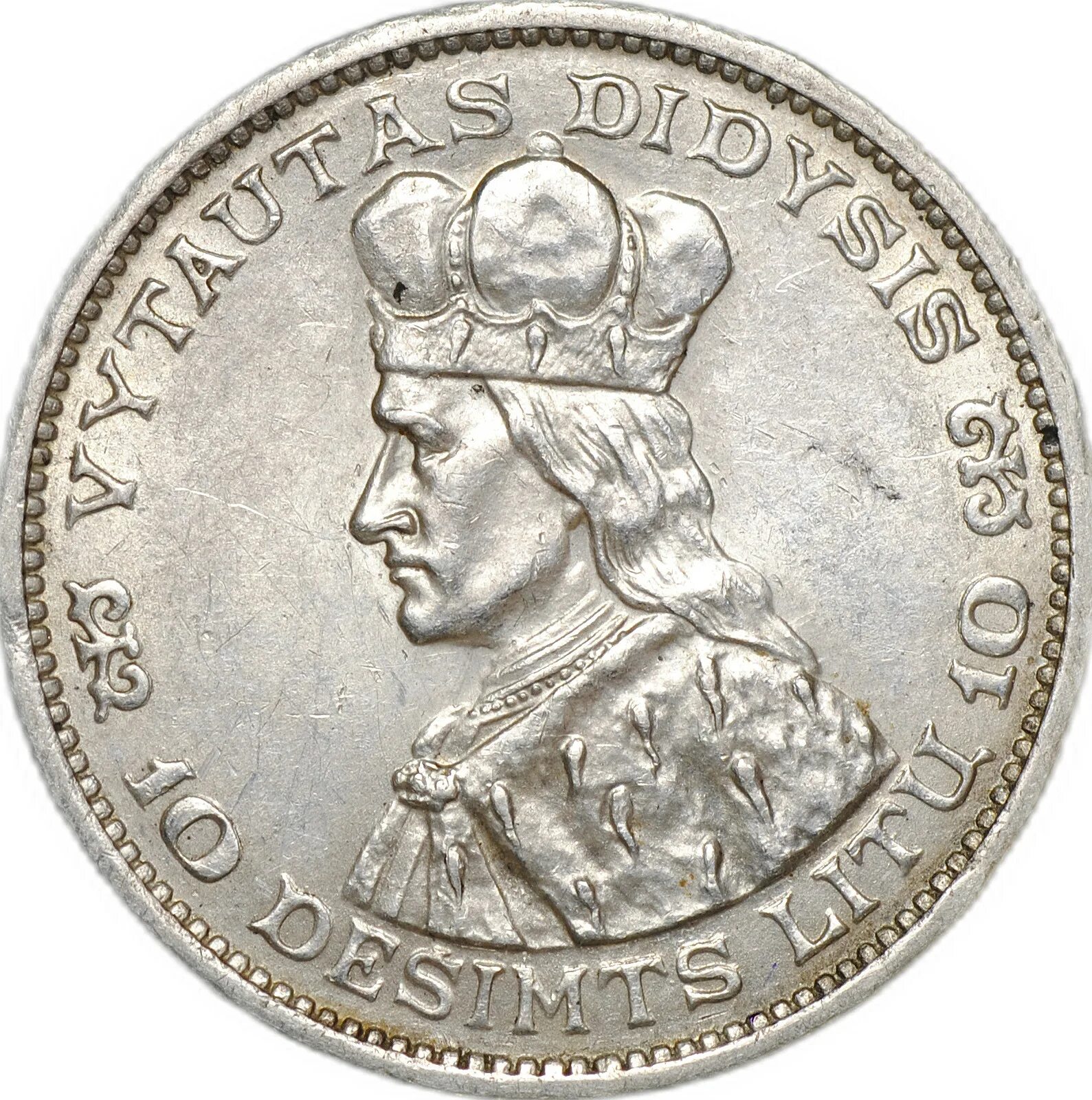 Литва 1936. Монета lietuva 1936. литовские серебряные монеты.
