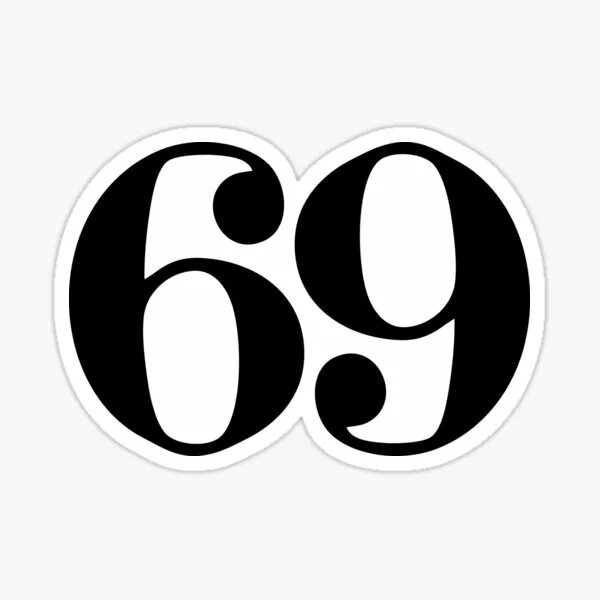 Какое число 69. Цифра 69. стикер 69. фон с цифрами 69. тату число 69.