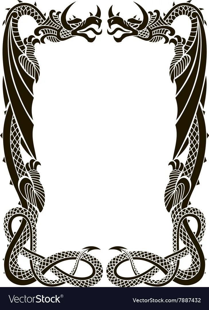 рамочка с драконом. рамочка с драконом. дракон зеркало. фон рамочка с драконом. рамка дракон.