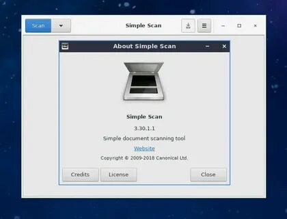 Linux настройка сканера