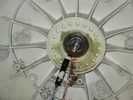 Замена подшипника барабана занусси