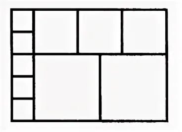 6 Прямоугольников. Можно ли прямоугольник разрезать на 5 квадратов. Шесть прямоугольников вместе в ряд. Прямоугольник разрезали на 6 прямоугольников