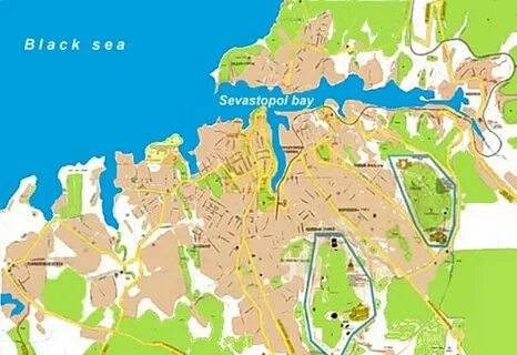 Интернет карта севастополя