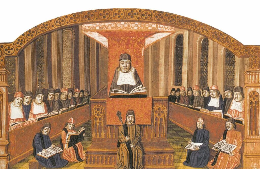 университеты в средневековой западной европе. университеты в средневековой западной европе. средневековый университет сорбонна. университеты в средневековье в западной европе. первые университеты средневековой европы.