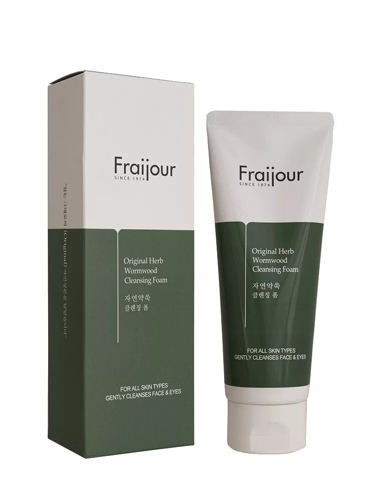 [Fraijour] пенка для умывания Original Herb Wormwood Cleansing Foam, 150 мл. Fraijour пенка для умывания растительные экстракты. Пенка для умывания «растительные экстракты» Fraijour Evas 200 мл. Пенка Fraijour с полынью.