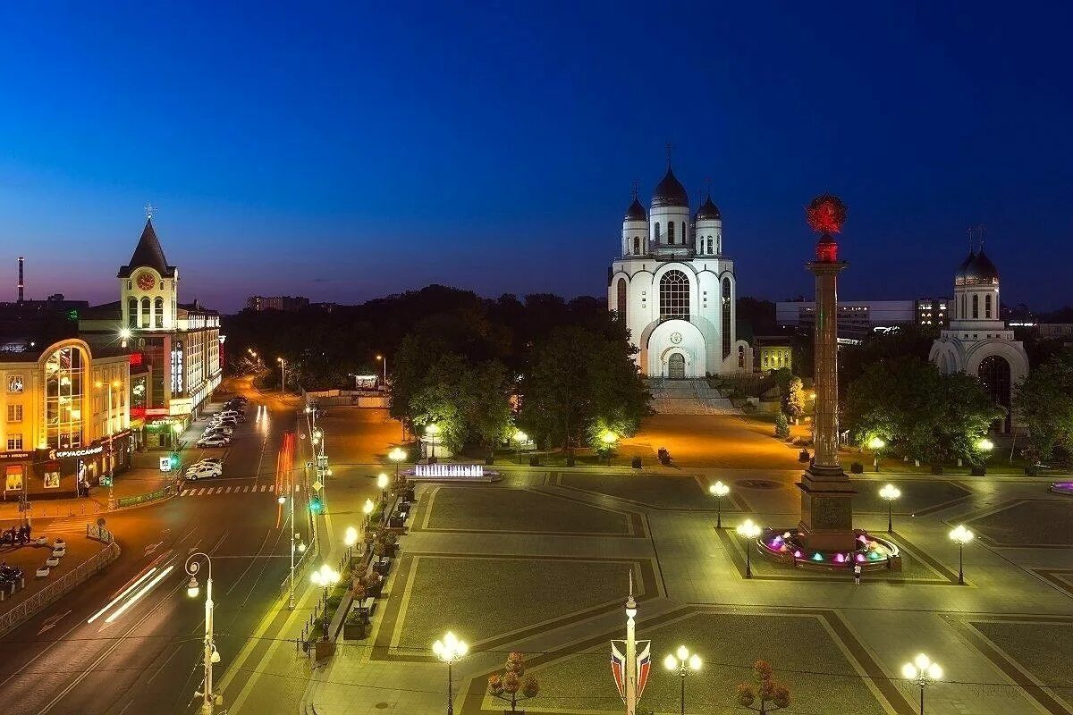 Калининград ночью фото Пин на доске kaliningrad Стена, Ночь, Фотографии