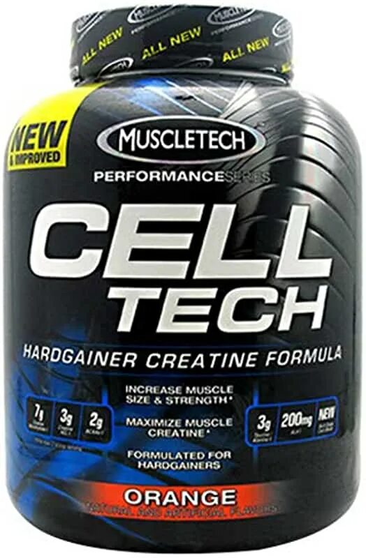 Tech performance. Cell tech. technical performance. muscletech creactor (269 gr).