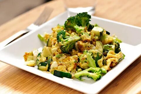 Scrambled vegetables перевод