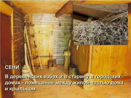 Что такое в их сенях