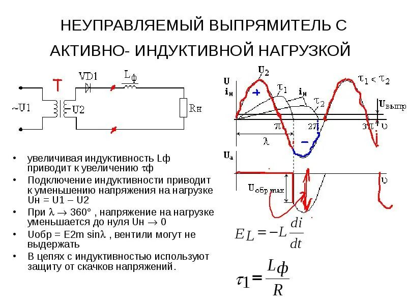 Схема однофазного управляемого выпрямителя. Схема однофазного мостового неуправляемого выпрямителя. Схема однополупериодного выпрямителя переменного тока. Трехфазные схемы выпрямления переменного тока. Источнику переменного напряжения частотой