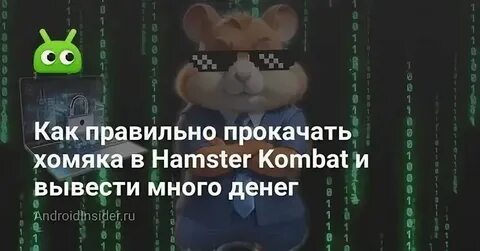 Как прокачать хомяка в hamster kombat быстро