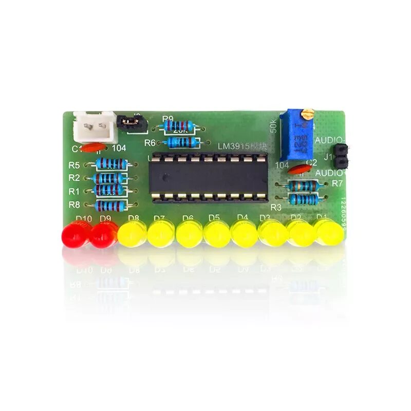 Lm3915 индикатор уровня. Индикатор уровня звука lm3915 diy kit. индикатор уровня звука на lm3915. 10-сегментный светодиодный индикатор уровня звука lm3915,. lm3915 diy sound level indicator,.