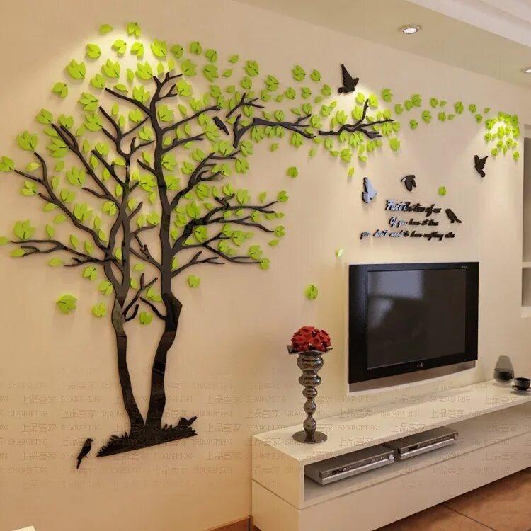 Trees on the walls Home decor decals, Decorate your room, Home decor
