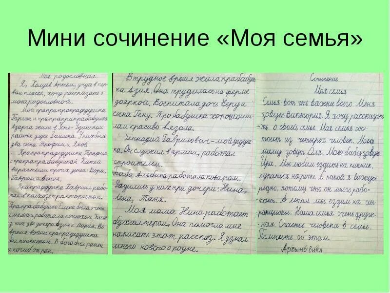 Отношение в семье сочинение. Сочинение моя семья. Сочинение на тему моя семья. Сочинение моя семья 4 класс. Минисочениниенатемумоя семья.