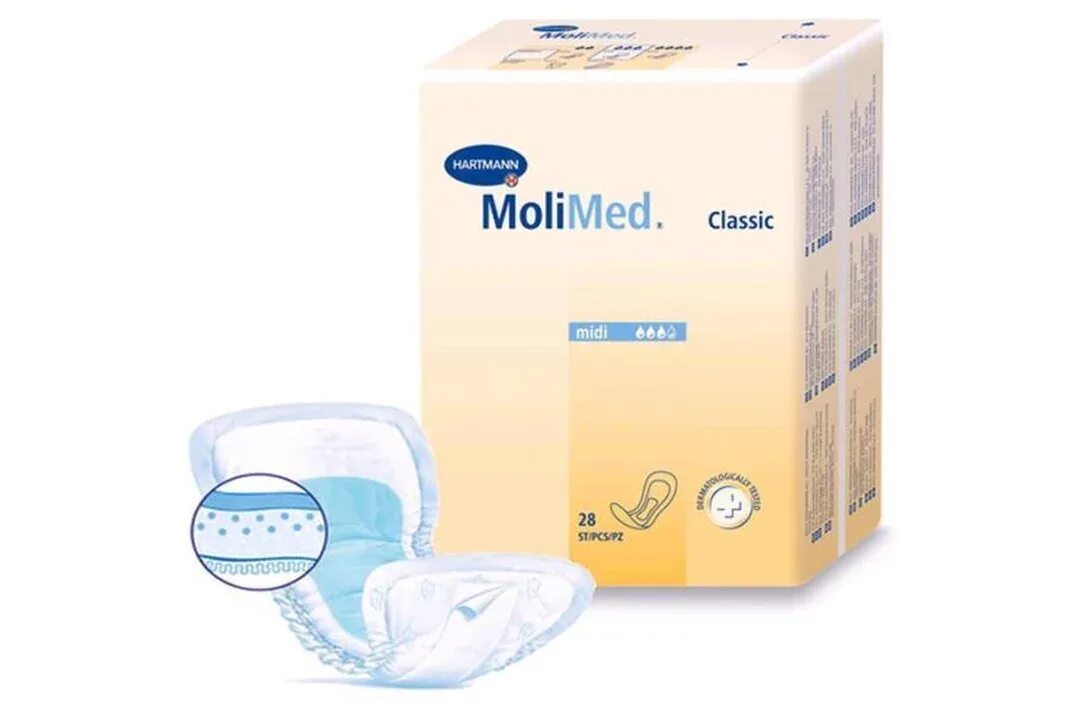 Прокладки хартм молимед класс миди. Прокладки при недержании, молимед премиум миди №14 420 мл арт. Молимед макси 28 штук. Прокладки миди молимед 3 капли. Хартманн.