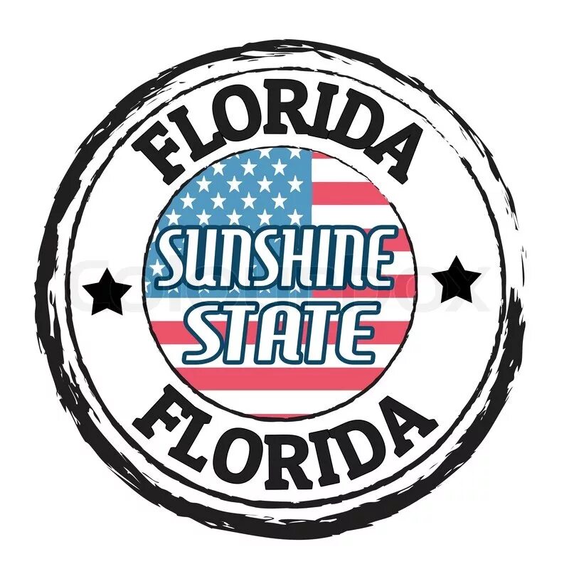 Florida Sunshine State. Штамп штата Флорида. Наклейка штат Флорида. NXL Sunshine State.