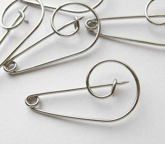 Shawl pins, Metal jewelry, Wire jewelry