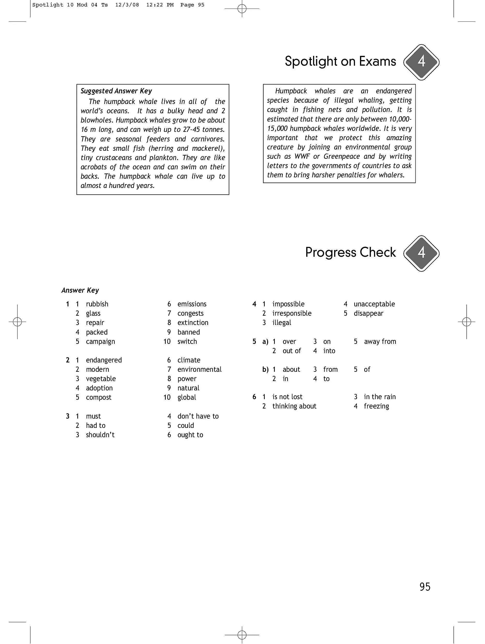 Тест 7 спотлайт 10 класс. Английский язык 10 класс spotlight progress check. progress check 4 5 класс spotlight.