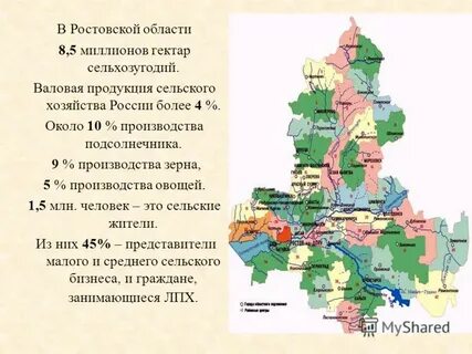 Ростовская область численность населения и площадь