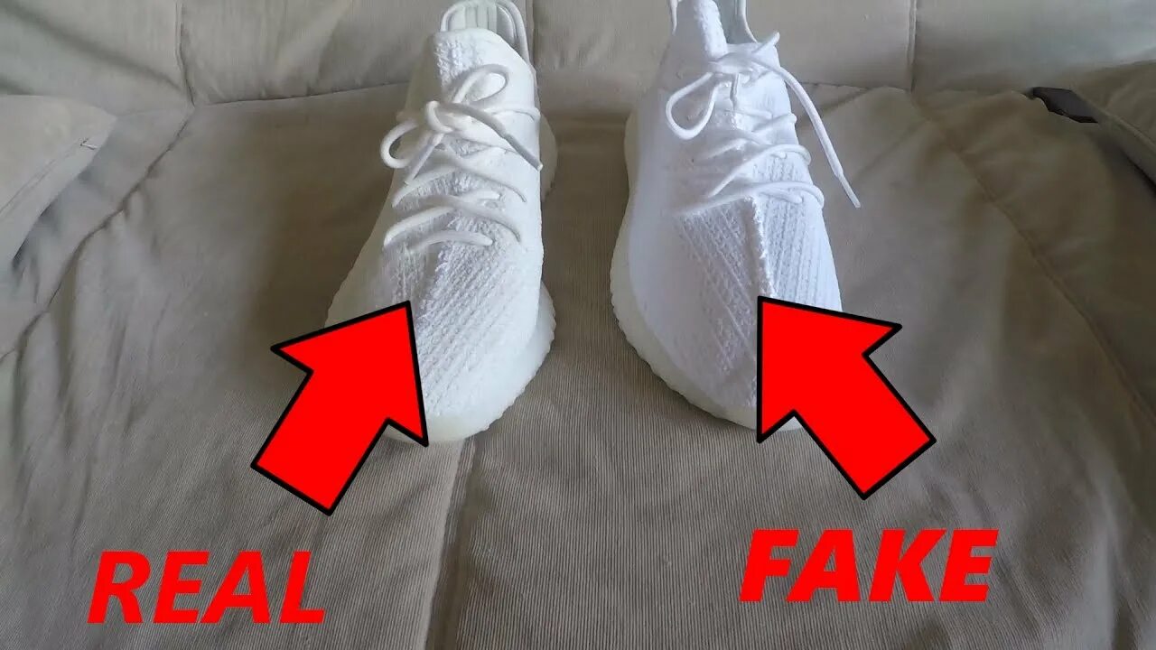 Yeezy 350 White vs Cream White. Yeezy 350 White Original vs fake. Yeezy Boost 350 v2 Cream White legit check.