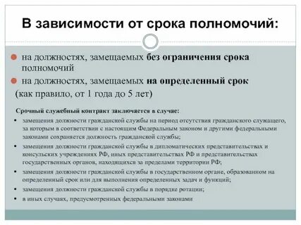 Иная должность гражданской службы это