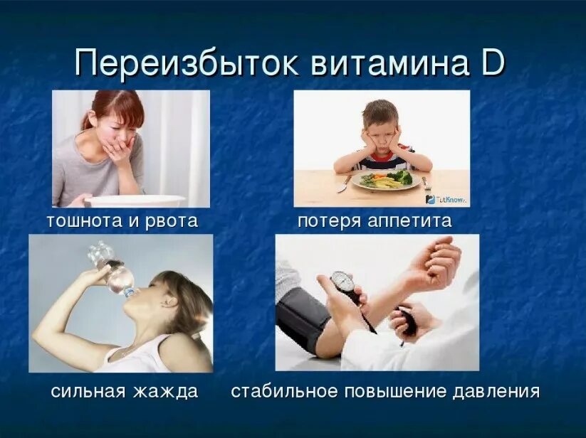 Не хватает витамина д симптомы у взрослых. Проявления избытка витамина д. переизбыток витамина д симптомы. избыток витамина д симптомы. избыток витамина д симптомы у взрослых.