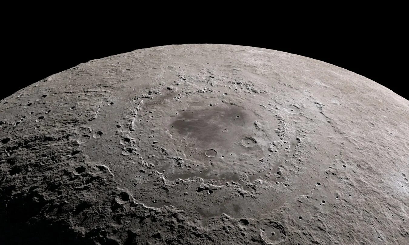 Луна в деталях через 14-дюймовый телескоп © Henning Schmidt. Celestron C14 & ZWO