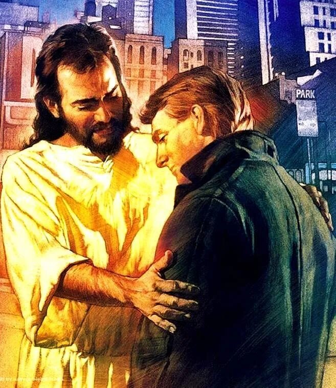 Иисус был рядом. Иисус рядом. иисус обнимает грешника. иисус утешает грешника. иисус рядом со мной.