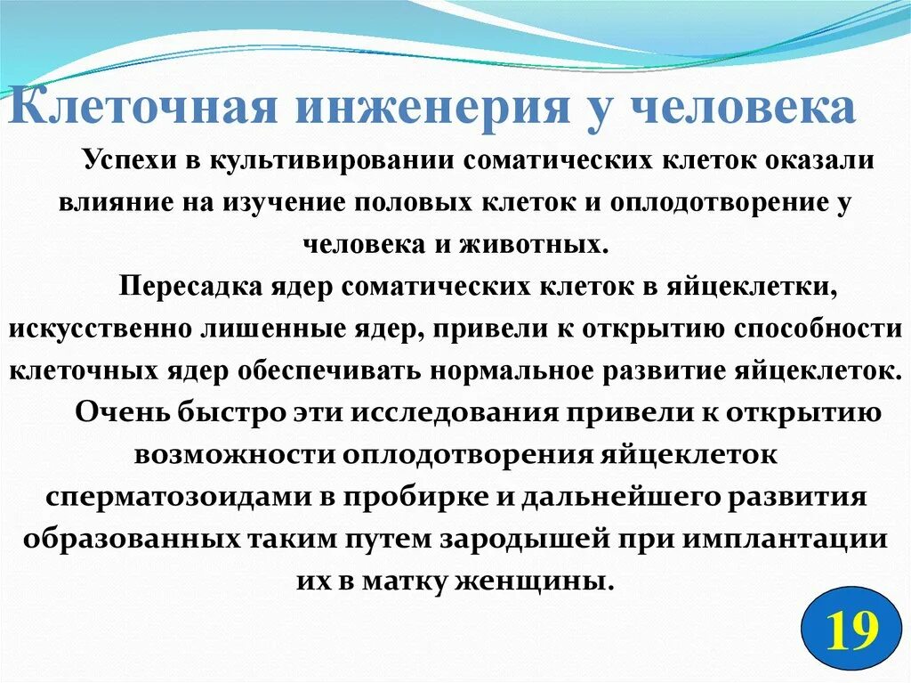 Клеточная инженерия предмет изучения в биологии. Клеточная инженерия предмет изучения в биологии