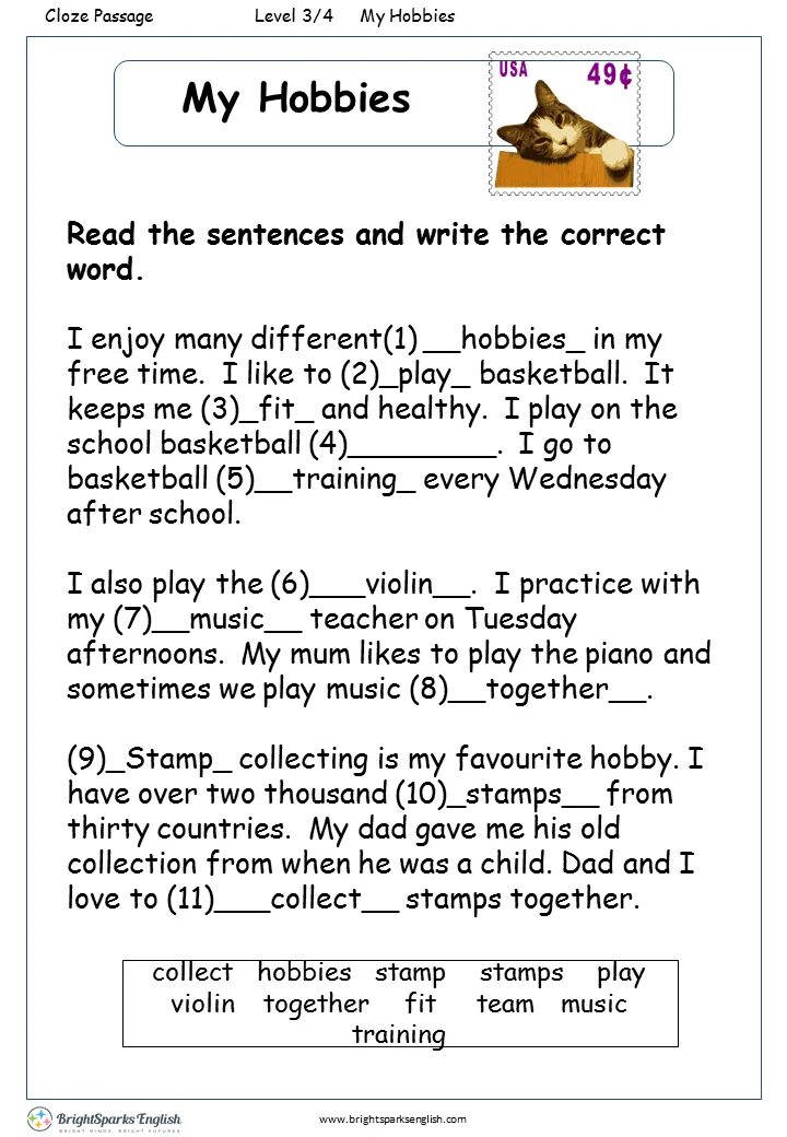 Hobbies reading Worksheet. Hobbies Worksheets. Hobby текст с заданиями. Hobbies задания.