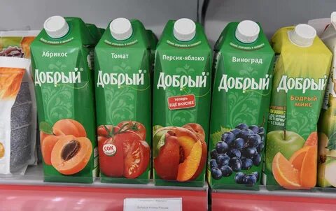 Название соков