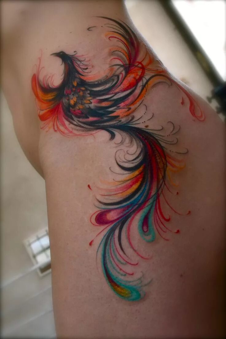 тату жар птица для девушек. луань няо тату. тату птица феникс для девушек на спине. тату жар птица для девушек. жар птица тату.