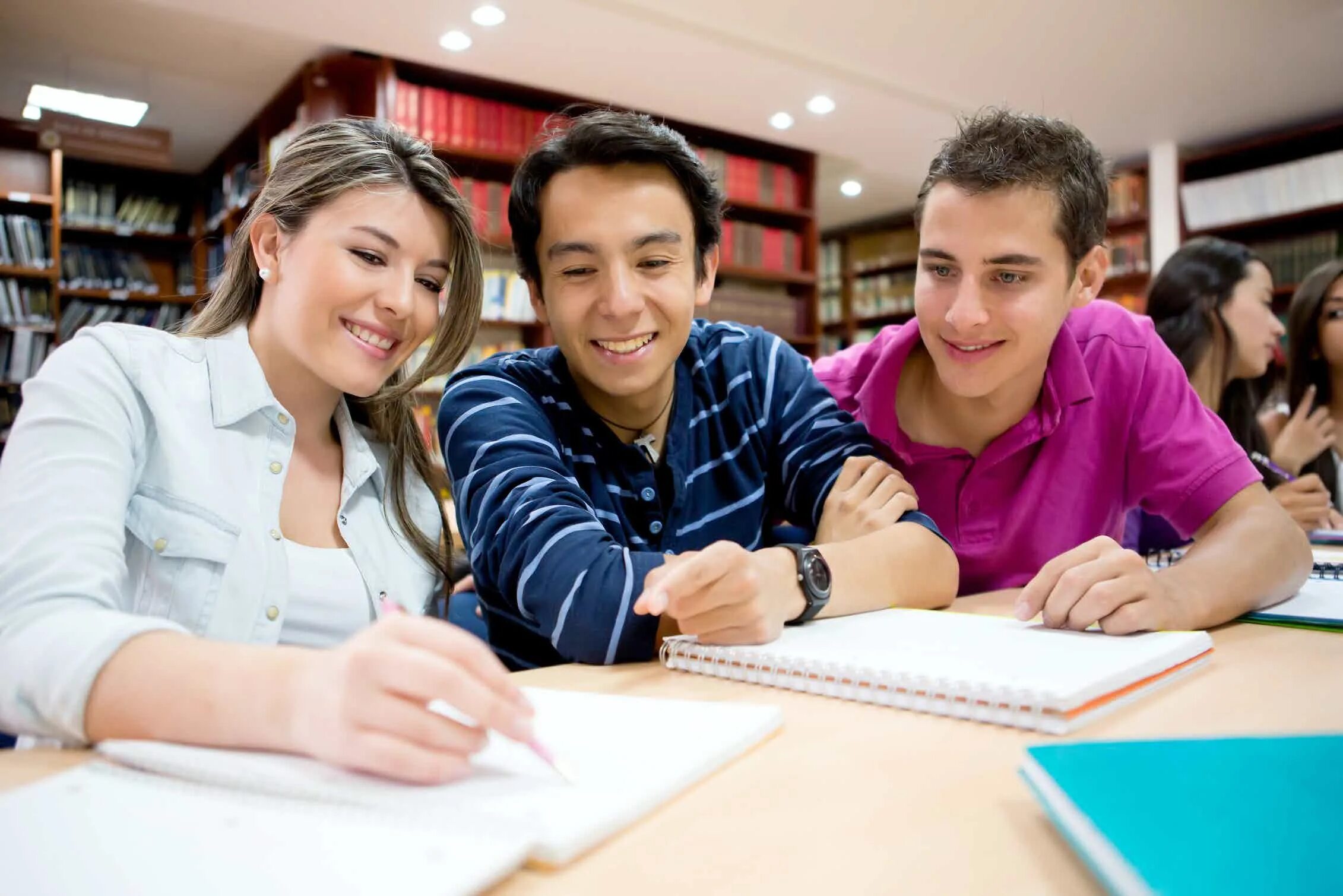 Many university students are