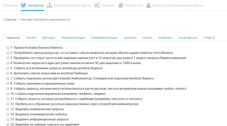 Не приходят входящие запросы. Чек-лист юзабилити сайта. Чек лист юзабилити. Коммерческий запрос пример. Чек лист продвижения сайта в сео.