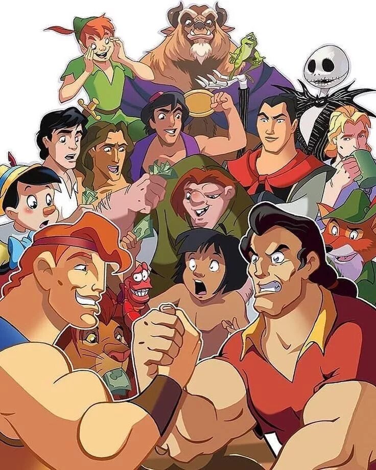 Лучший персонаж мультиков. Дисней crossover. персонажи дисней. персонажи фильмов и мультфильмов. мульт герои.