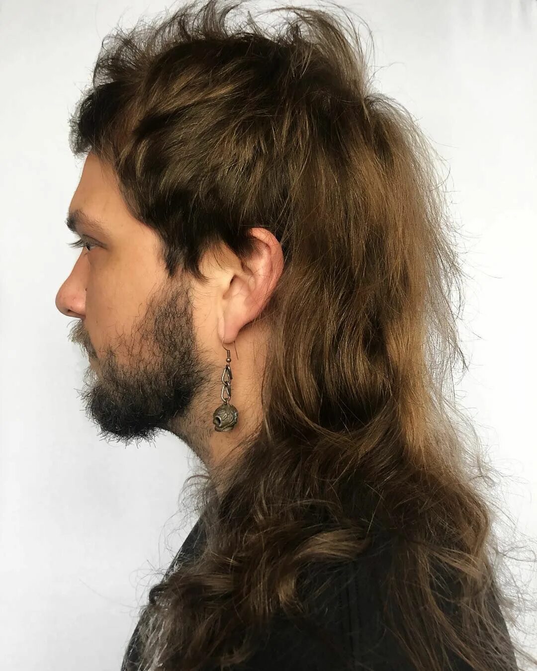 Mullet прическа