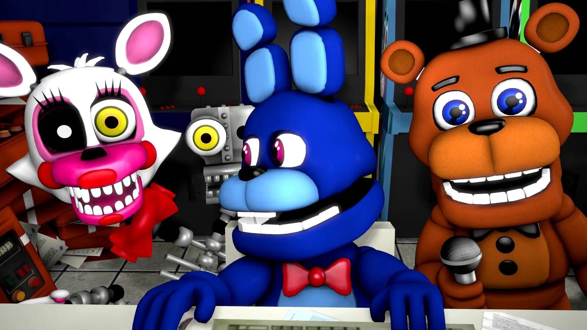 Фнаф аниматроники 5 6. Fnaf 5 аниматроники. five nights at freddy&#039;s аниматроники. аниматроники фнаф 5 фредди. аниматроники five nights.
