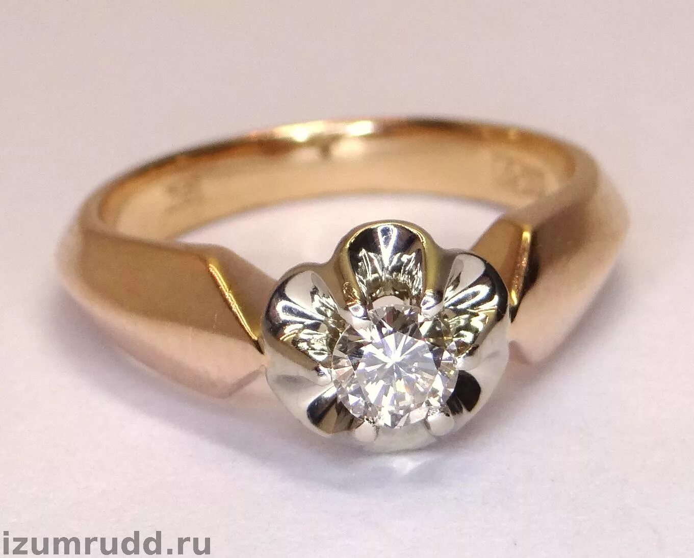 Кольцо 583 тюльпан пробы