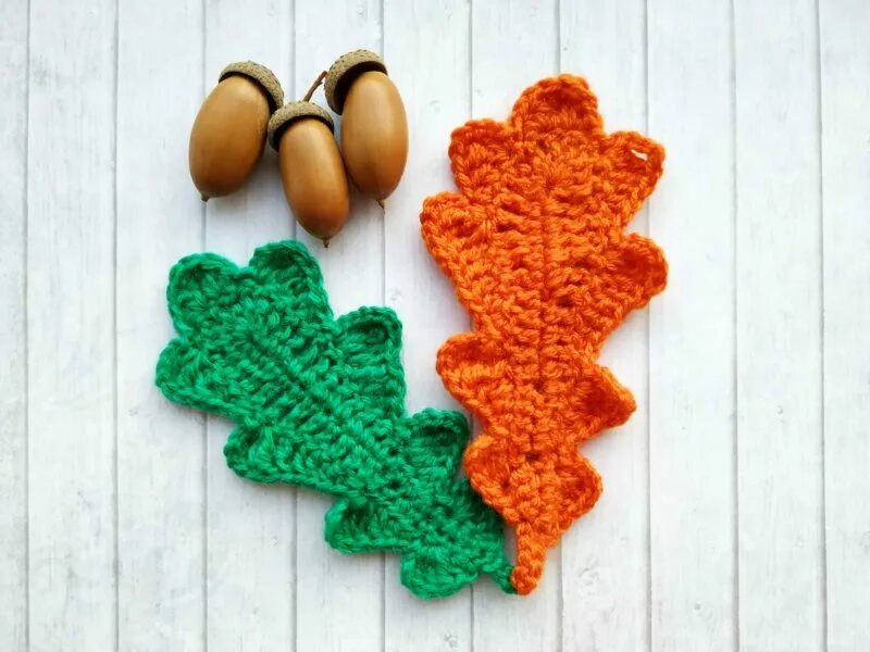 Вязаные листья. Листик дуба крючком. Схема вязания крючком дубового листика. Тесьма крючком листочки. Дубовый лист крючком.