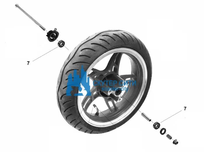 Подшипник колеса скутера. Подшипник заднего колеса скутер 150. Втулка переднего колеса stels SKIF 50. Втулка переднего колеса stels SKIF. Втулка переднего колеса stels Vortex.