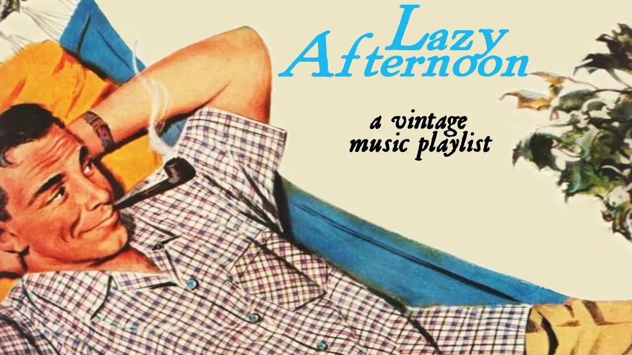 Lazy afternoon. A lazy afternoon.